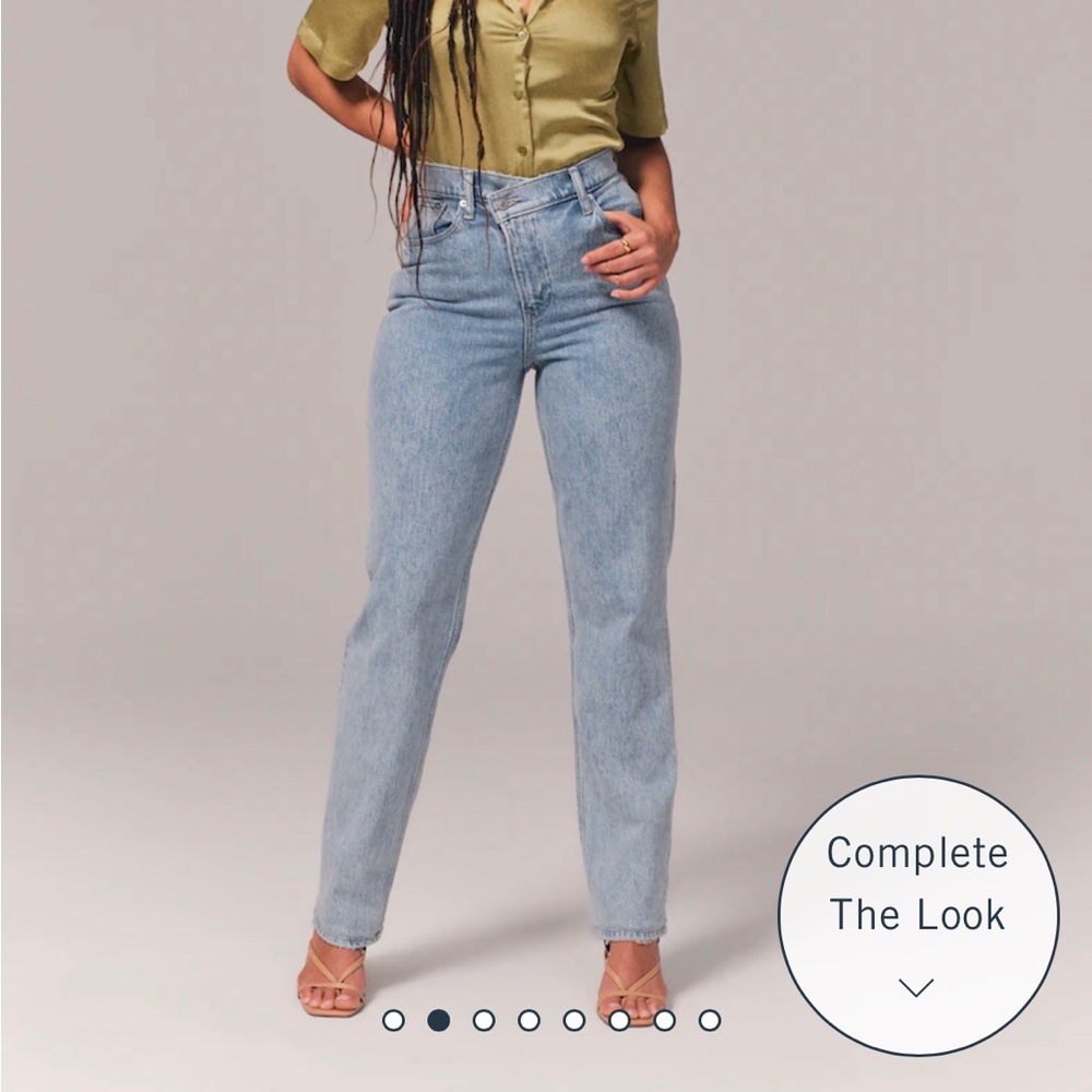 Curve Love Ultra High Rise 90s Straight Jean